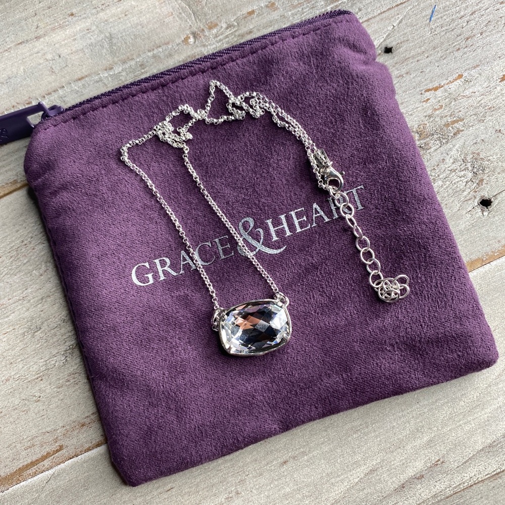 Grace & Heart G&H HIGH BALL NECKLACE 16” PLUS 2” .925 STERLING SILVER Stunning